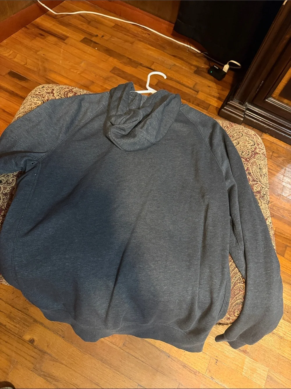 Carhartt Dark Gray Logo Crewneck Hoodie